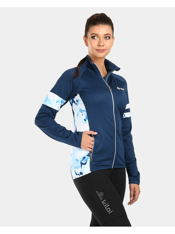 Kilpi Dámska elastická mikina KILPI JUNIE-W Tmavomodrá