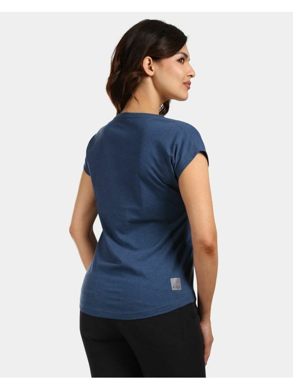 Kilpi Dámske tričko z bavlny Kilpi ROANE-W Tmavomodrá
