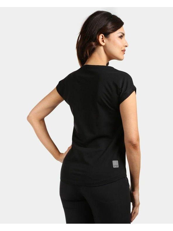 Kilpi Dámske tričko z bavlny Kilpi ROANE-W Čierna