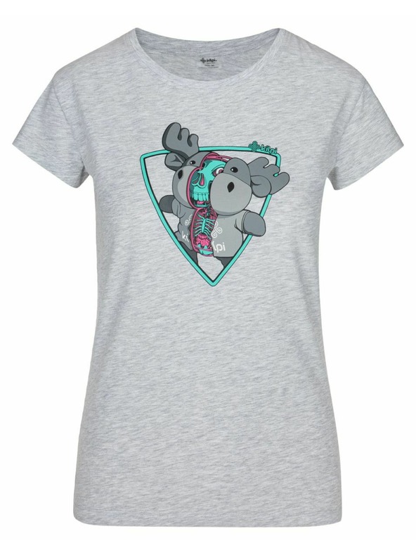 Kilpi Dámske bavlnené tričko Kilpi ALBION-W Biela