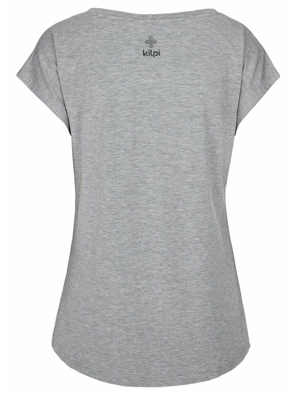 Kilpi Dámske tričko s krátkym rukávom Kilpi ROISIN-W Svetlo šedá