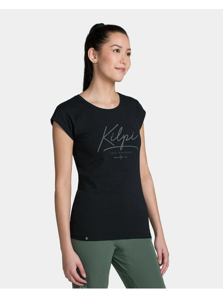 Kilpi Dámske bavlnené tričko Kilpi LOS-W Čierna