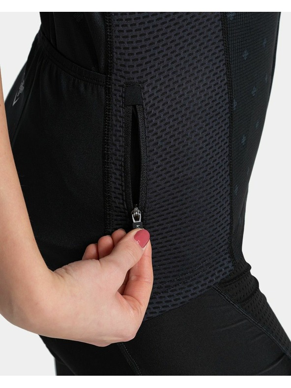 Kilpi Dámsky cyklistický dres Kilpi MOATE-W Čierna