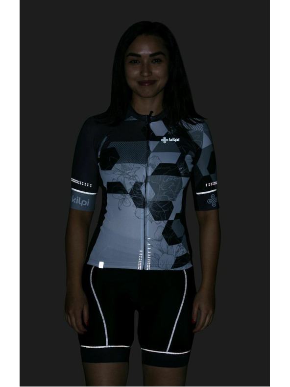 Kilpi Dámsky cyklistický dres Kilpi ADAMELLO-W Čierna