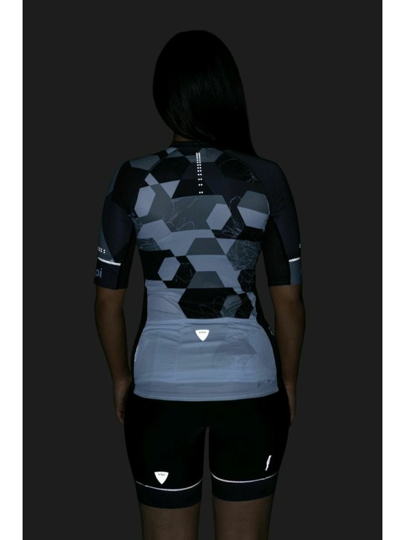 Kilpi Dámsky cyklistický dres Kilpi ADAMELLO-W Čierna