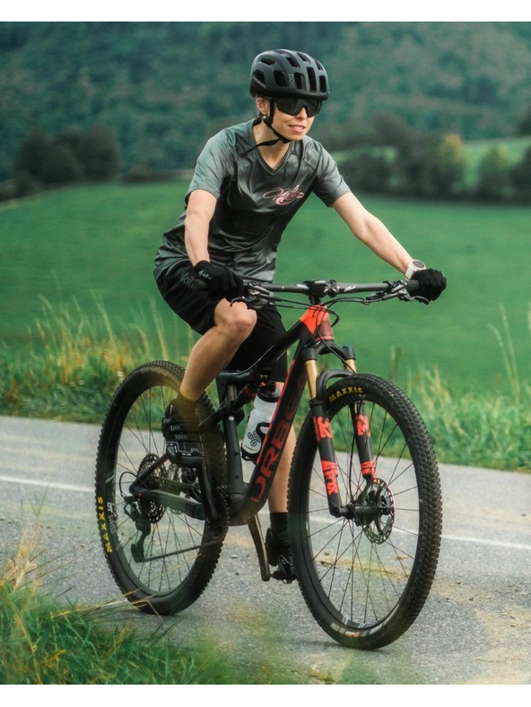 Kilpi Dámsky cyklistický dres Kilpi REMIDO-W Tmavo zelená