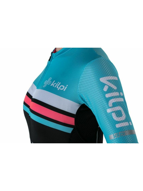 Kilpi Dámsky tímový cyklistický dres Kilpi CORRIDOR-W Svetlo modrá