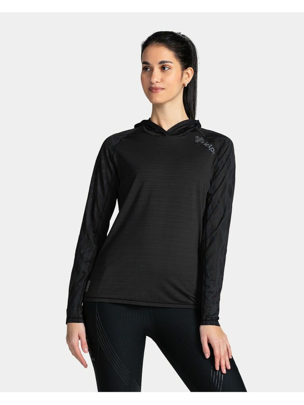 Kilpi Dámska fitness mikina Kilpi AILEEN-W Čierna