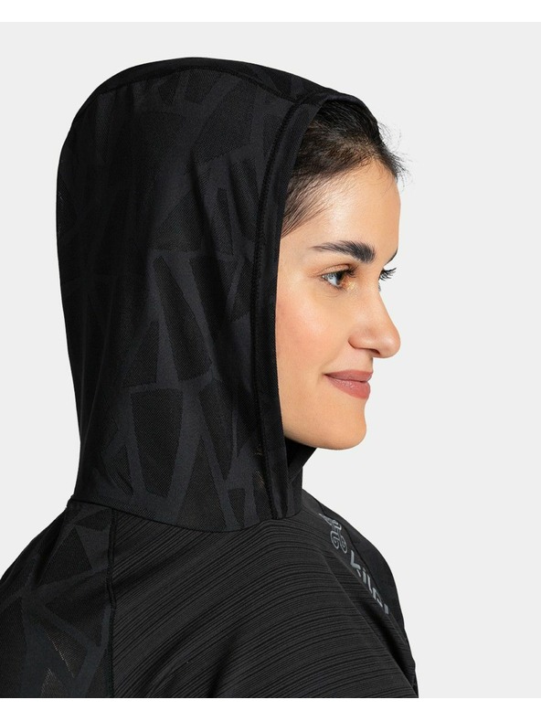 Kilpi Dámska fitness mikina Kilpi AILEEN-W Čierna