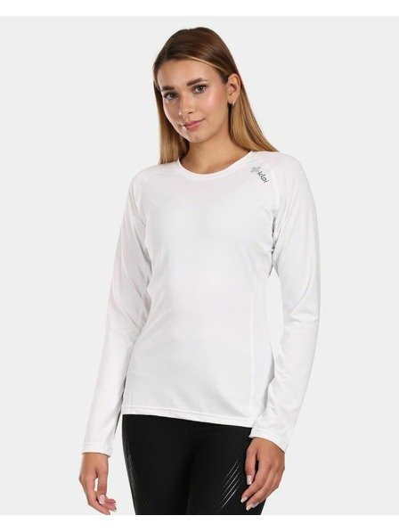 Kilpi Dámske funkčné tričko s dlhým rukávom Kilpi SPOLETO-W Biela