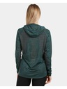 Kilpi Dámska bežecká mikina Kilpi AILEEN-W Tmavozelená