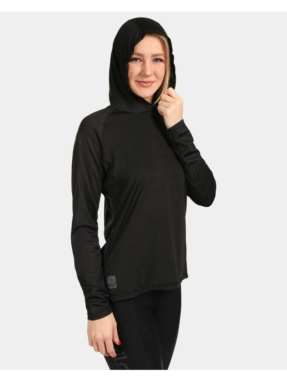 Kilpi Dámska bežecká mikina Kilpi AILEEN-W Čierna