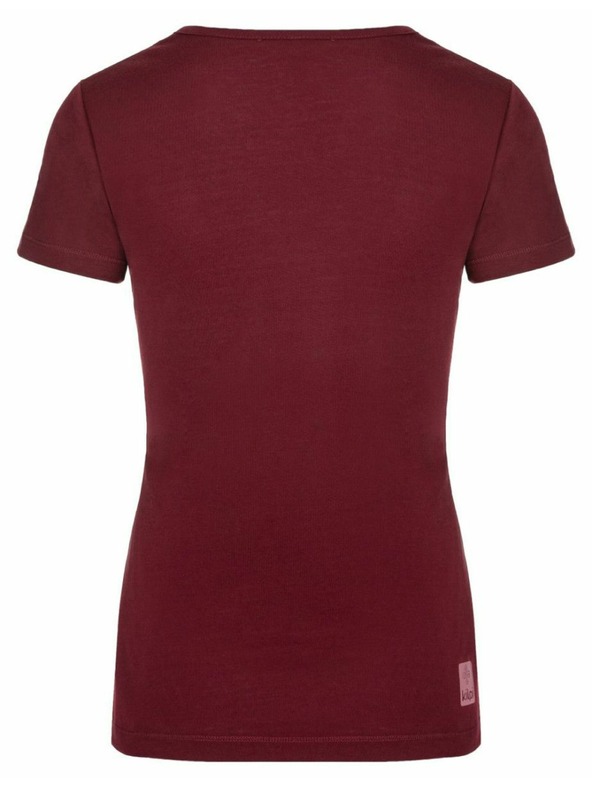 Kilpi Dámske outdoorové tričko Kilpi GAROVE-W Tmavo červená