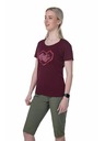Kilpi Dámske outdoorové tričko Kilpi GAROVE-W Tmavo červená