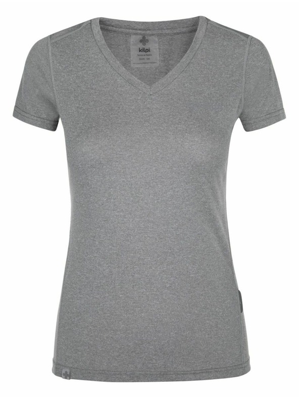 Kilpi Dámske bežecké tričko Kilpi DIMEL-W Svetlo šedá