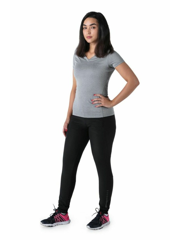 Kilpi Dámske bežecké tričko Kilpi DIMEL-W Svetlo šedá