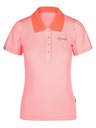 Kilpi Dámske funkčné polo tričko Kilpi COLLAR-W Svetlo ružová