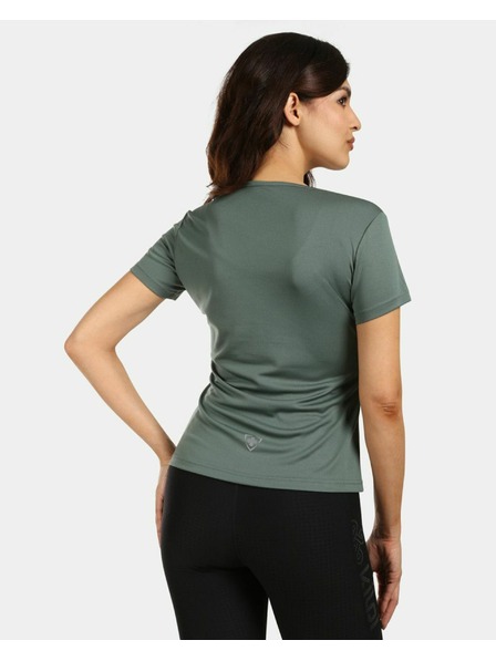 Kilpi Dámske funkčné tričko Kilpi DIMA-W Khaki