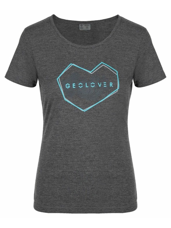 Kilpi Dámske outdoorové tričko Kilpi GAROVE-W Tmavo šedá