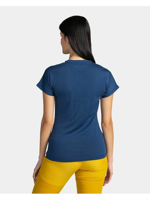 Kilpi Dámske funkčné tričko Kilpi MERIN-W Tmavo modrá