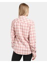 Kilpi Dámska športová flanelová košeľa Kilpi FLANNY-W Pink