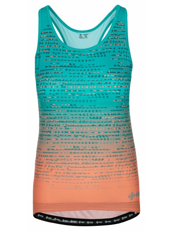 Kilpi Dámsky cyklistický top Kilpi VAI-W Tyrkysová