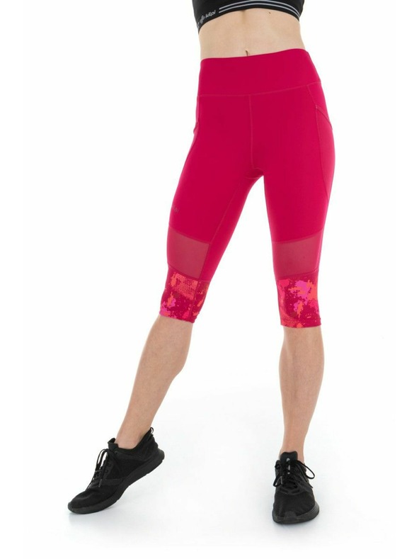 Kilpi Dámske 3/4 legíny Kilpi SOLAS-W Ružová