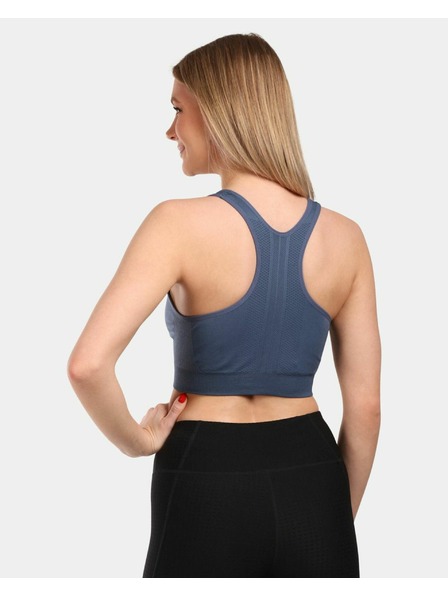 Kilpi Dámska športová bezšvová podprsenka Kilpi WINIE-W Tmavomodrá