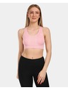 Kilpi Dámska športová bezšvová podprsenka Kilpi WINIE-W Svetloružová