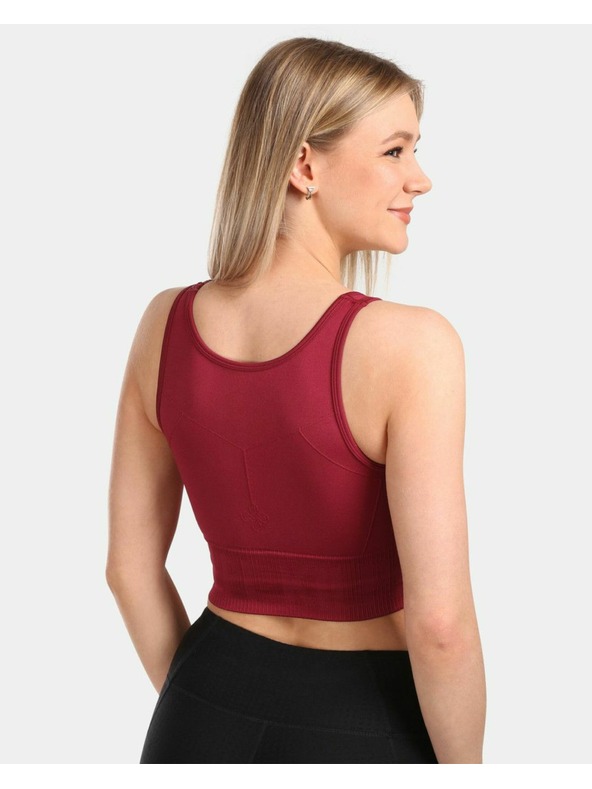 Kilpi Dámsky športový top Kilpi LIARA-W Tmavočervená