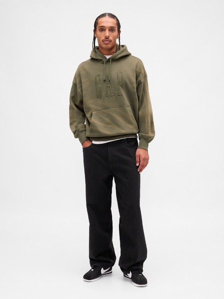 GAP Oversize mikina s logom VintageSoft GAP