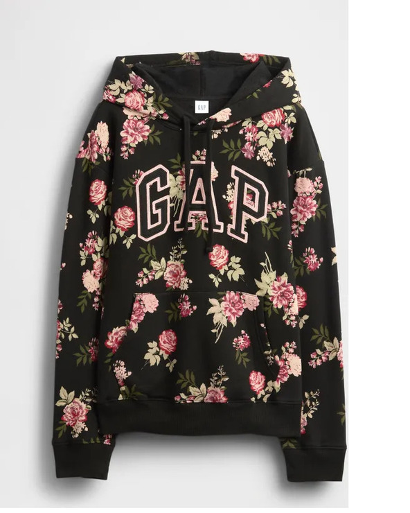 GAP Mikina s logom a fleece GAP