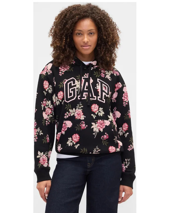 GAP Mikina s logom a fleece GAP