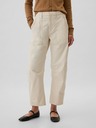 GAP Dámske nohavice High Rise Barrel Khakis GAP
