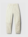 GAP Dámske nohavice High Rise Barrel Khakis GAP