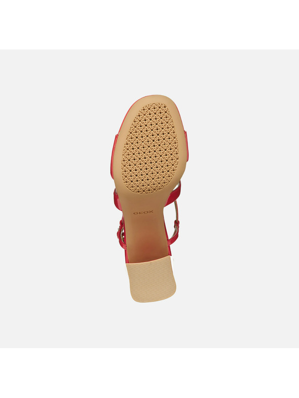 Geox Červené dámske sandále Geox New Eraklia 80 T01