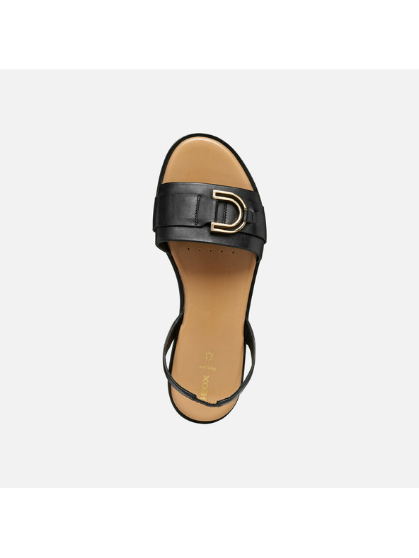 Geox Čierne dámske sandále Geox Naileen