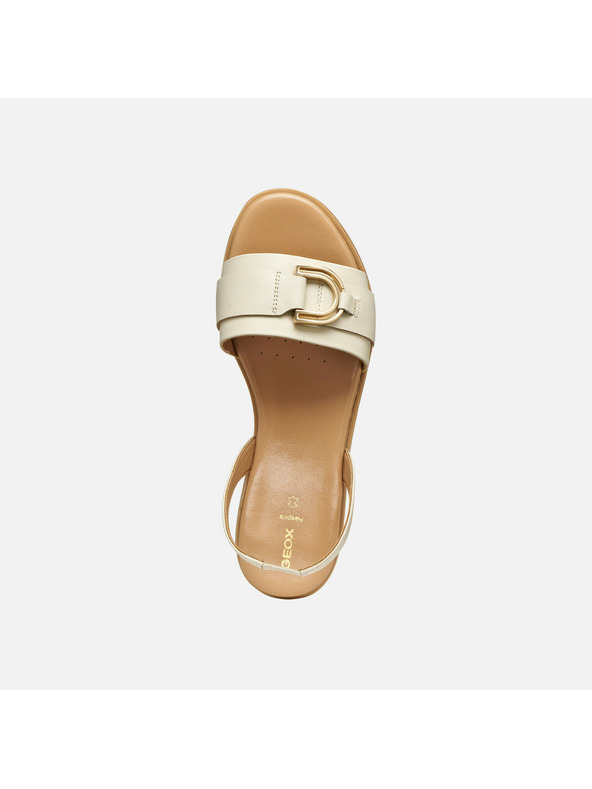 Geox Béžové dámske sandále Geox Naileen
