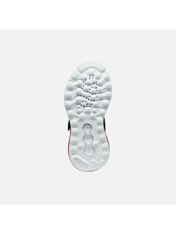 Geox Čierne chlapčenské svietiace tenisky Geox Activart Illuminus