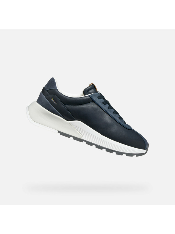 Geox Tmavomodré pánske tenisky Geox Metropoli