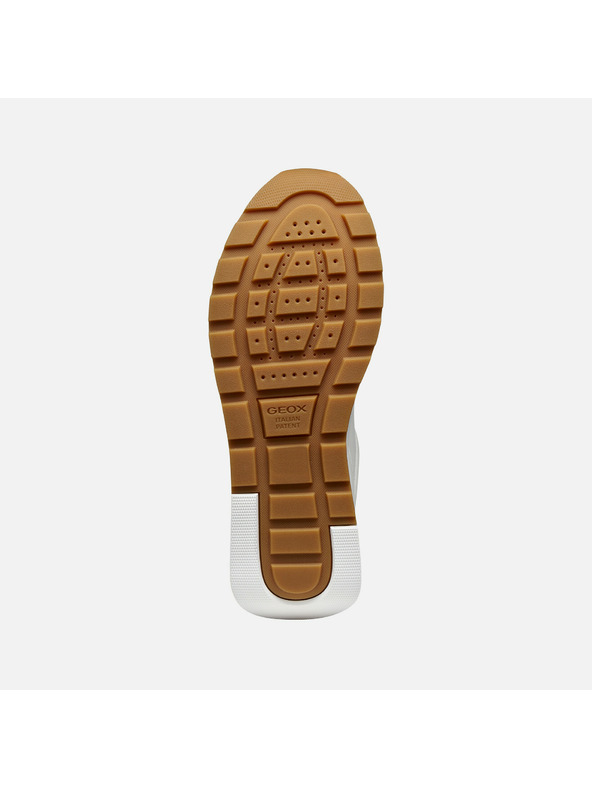 Geox Biele pánske tenisky Geox Metropoli