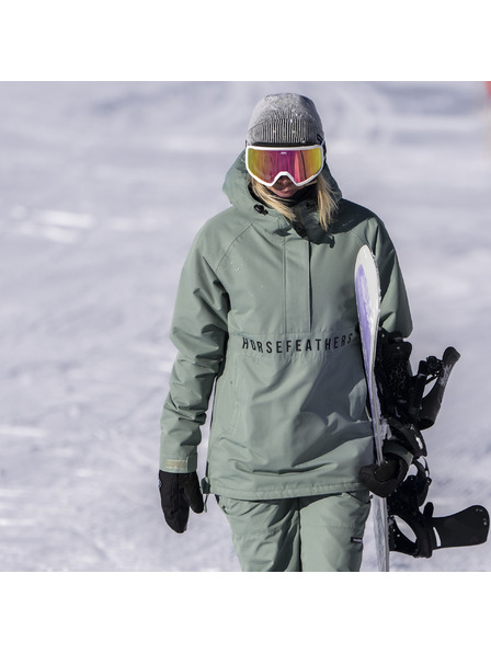 Horsefeathers Bunda Tala - ľadovcová zelená
