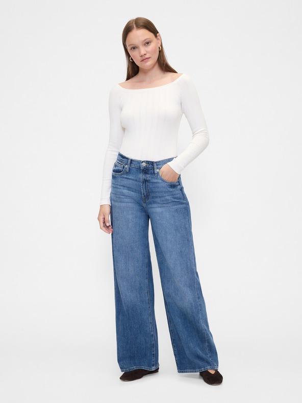 GAP Rebrovaný top GAP