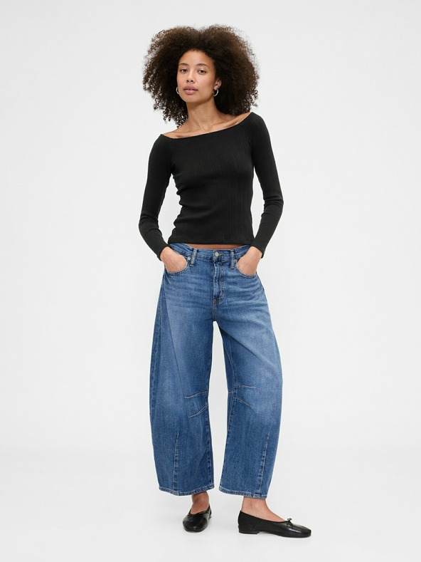 GAP Rebrovaný top GAP