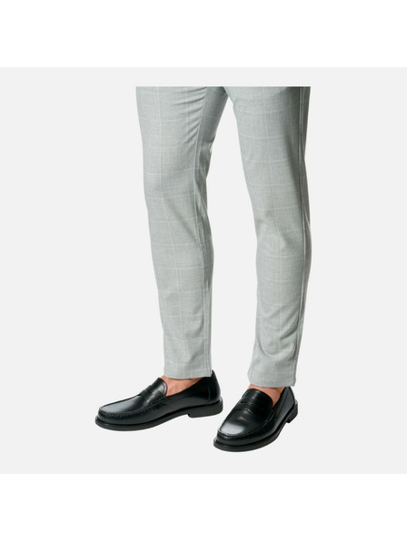 Geox Čierne pánske mokasíny Geox Recanati