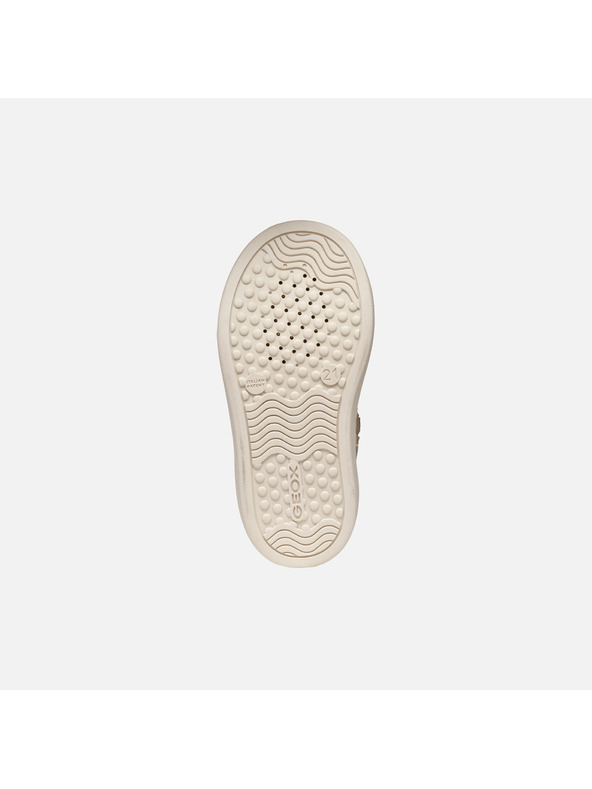 Geox Béžová dievčenská zimná obuv Geox Nashik