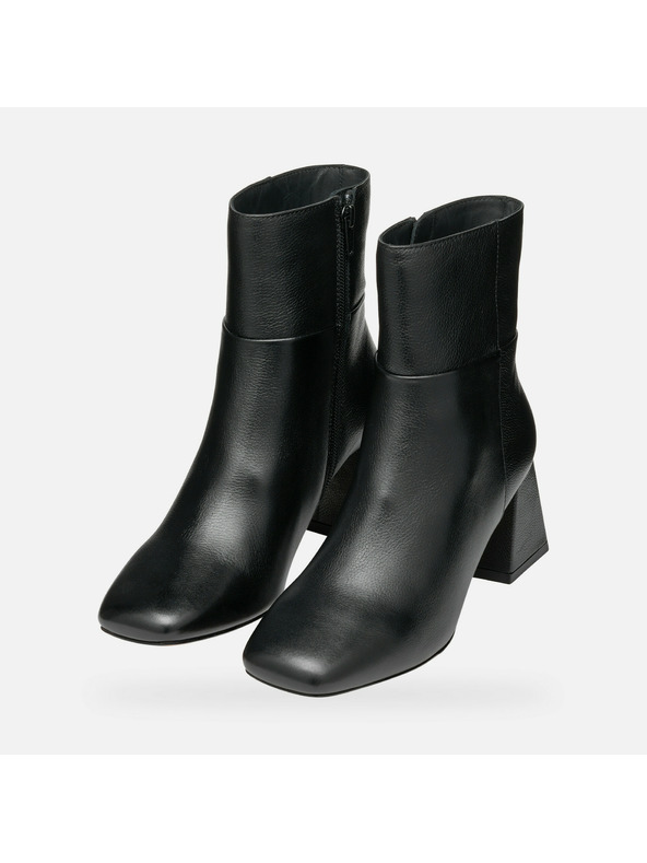 Geox Čierna dámska členková obuv Geox Coronilla