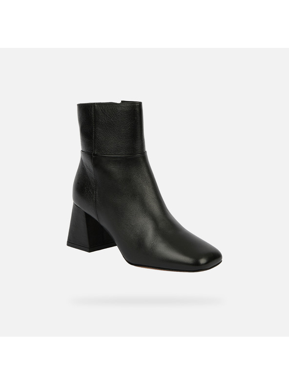 Geox Čierna dámska členková obuv Geox Coronilla