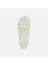 Geox Sivé dievčenské domáce papuče Geox Nymel