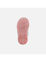 Geox Tmavo ružové dievčenské tenisky Geox Todo